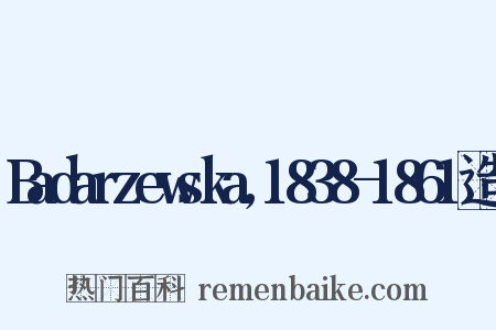 Badarzewska,1838-1861造句是什么意思的图片